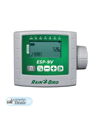 Programador autónomo a pilas Rain Bird ESP-9V4 WPX4 - 4 estaciones - IP68 Sumergible